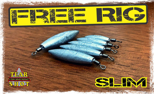 Tear Shot Slim "Free Rig" Weights