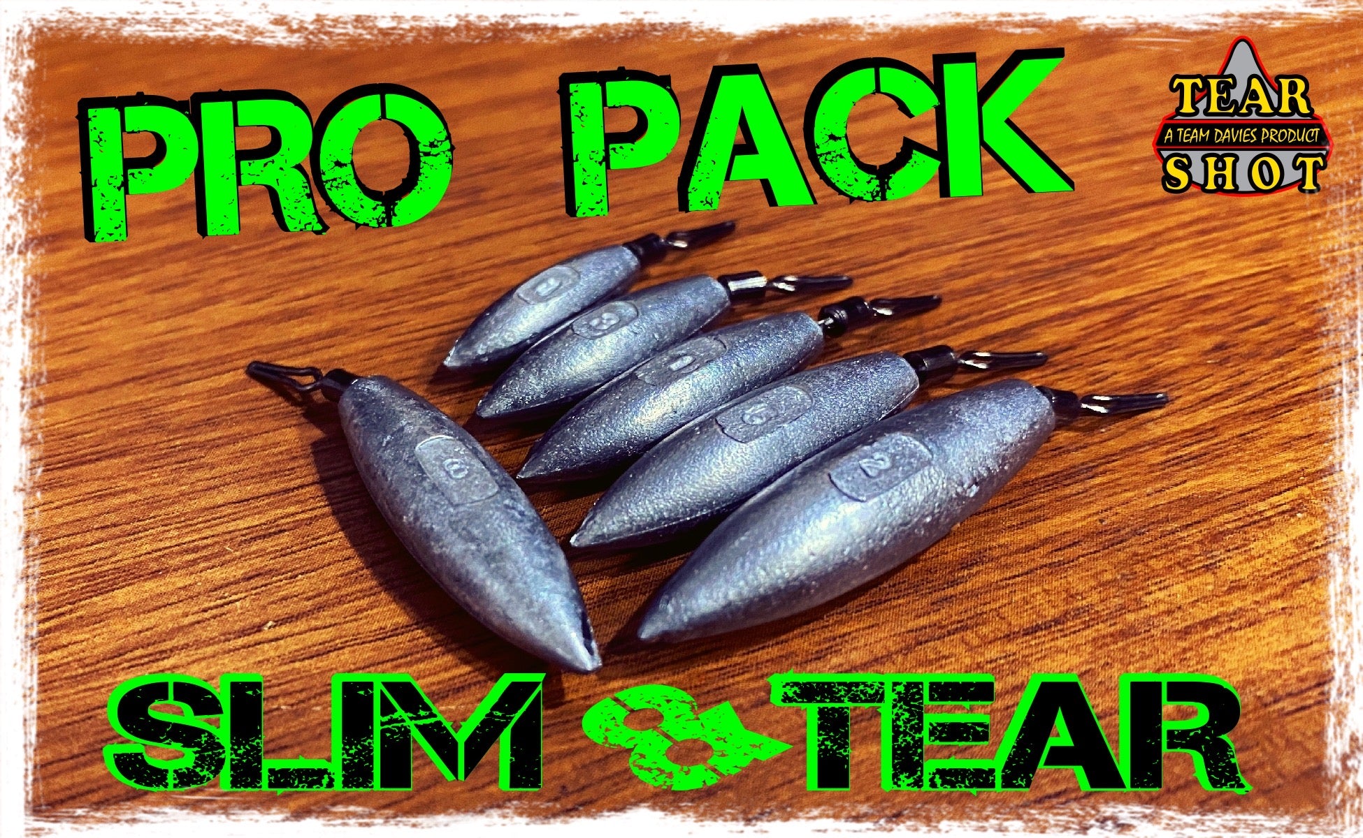 Tear Shot Pro Pack Drop Shot Weights – Tear Shot - Team Davies Tackle  Company - Tournament Quality Drop Shot Sinkers and Fishing Tackle