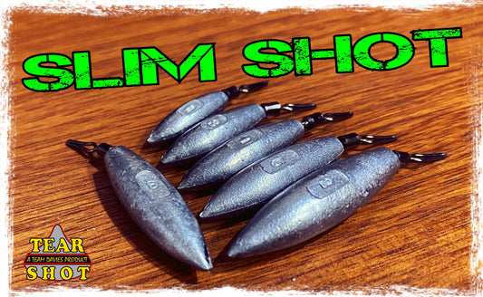 Tear Shot Original Slim Drop Shot Weights