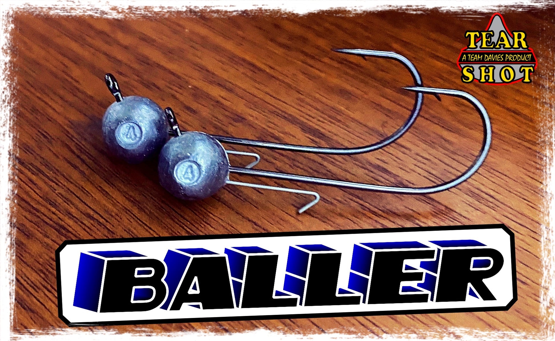 Baller Swimbait Jig – Tear Shot - Team Davies Tackle Company - Tournament  Quality Drop Shot Sinkers and Fishing Tackle