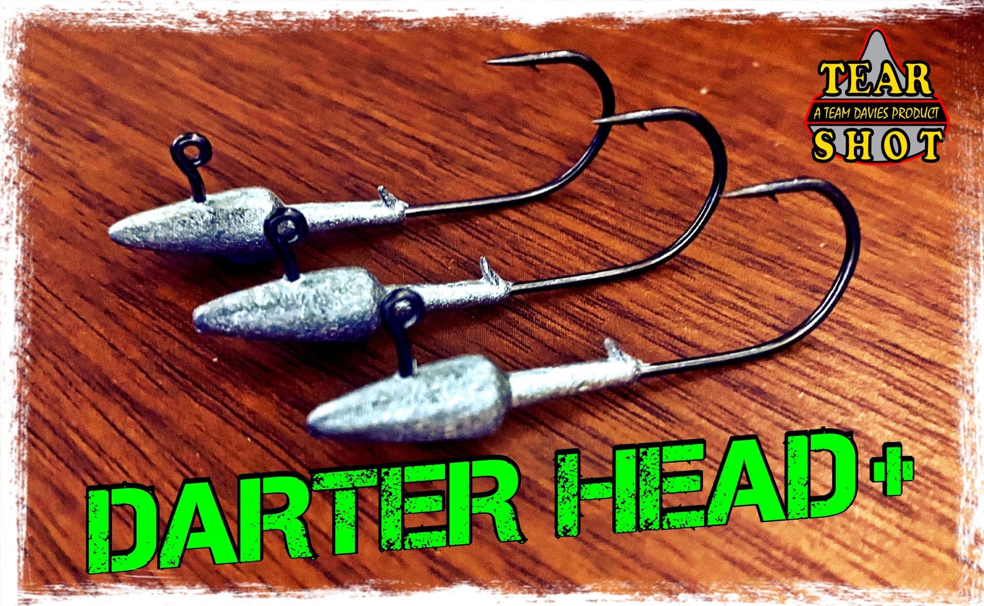 6. Darter Heads – Tear Shot - Team Davies Tackle Company - Tournament  Quality Drop Shot Sinkers and Fishing Tackle