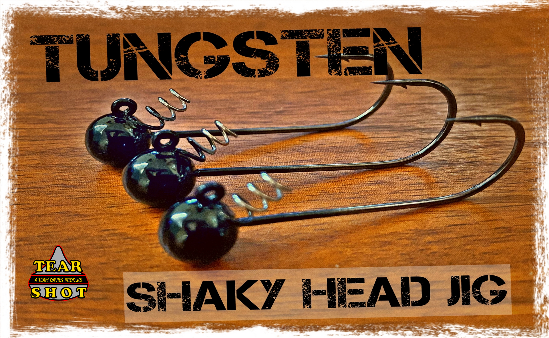 Tungsten Shaky Head Jig – Tear Shot - Team Davies Tackle Company