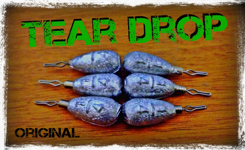 Tear Shot Original Tear Drop Shot Weights