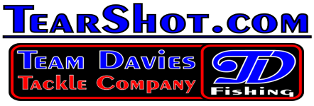 Tear Shot - Team Davies Tackle Company - Tournament Quality Drop Shot Sinkers and Fishing Tackle